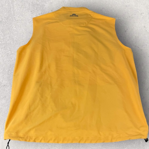 Peter Millar Vest Element 4 Full Zip Windblock Men’s Large BMW Championship B22 - Picture 4 of 14